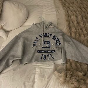 Cropped Disney Hoodie